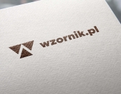 Projekt graficzny, nazwa firmy, tworzenie logo firm Logo dla wzornik.pl. Design, wnętrza - JEDNOSTKA  KREATYWNA