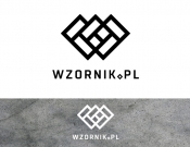 Projekt graficzny, nazwa firmy, tworzenie logo firm Logo dla wzornik.pl. Design, wnętrza - Paulitto