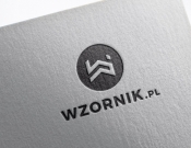 Projekt graficzny, nazwa firmy, tworzenie logo firm Logo dla wzornik.pl. Design, wnętrza - stone