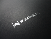 Projekt graficzny, nazwa firmy, tworzenie logo firm Logo dla wzornik.pl. Design, wnętrza - Quavol