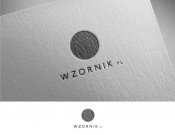 Projekt graficzny, nazwa firmy, tworzenie logo firm Logo dla wzornik.pl. Design, wnętrza - rzutki