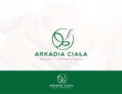 Projekt graficzny, nazwa firmy, tworzenie logo firm Logo/Logotyp dla firmy Arkadia Ciała - stone