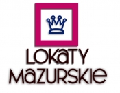 Projekt graficzny, nazwa firmy, tworzenie logo firm "LOKATY MAZURSKIE"-sprzedaż działek - Konwer