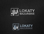 Projekt graficzny, nazwa firmy, tworzenie logo firm "LOKATY MAZURSKIE"-sprzedaż działek - jaczyk