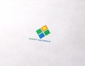 Projekt graficzny, nazwa firmy, tworzenie logo firm "LOKATY MAZURSKIE"-sprzedaż działek - Blanker