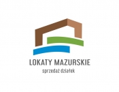 Projekt graficzny, nazwa firmy, tworzenie logo firm "LOKATY MAZURSKIE"-sprzedaż działek - PodisPromotion