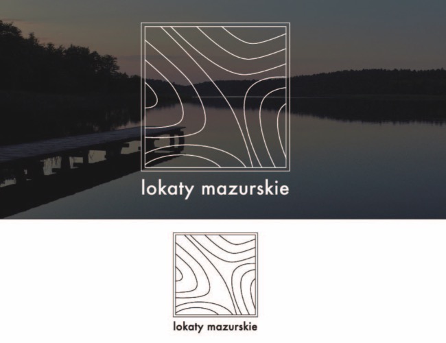 Projektowanie logo dla firm,  "LOKATY MAZURSKIE"-sprzedaż działek, logo firm - Wielebny