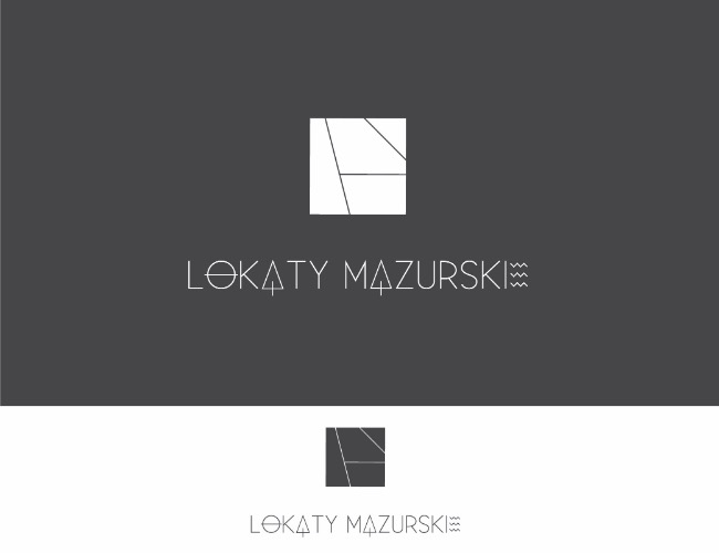Projektowanie logo dla firm,  "LOKATY MAZURSKIE"-sprzedaż działek, logo firm - Wielebny
