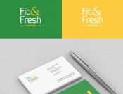 projektowanie logo oraz grafiki online Logo Fit&Fresh Salad Bar