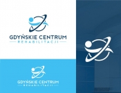 Projekt graficzny, nazwa firmy, tworzenie logo firm Logo Gdyńskie Centrum Rehabilitacji - GraphicDesigner