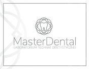 Projekt graficzny, nazwa firmy, tworzenie logo firm MasterDental Laboratorium Techniki  - mateuszp9494