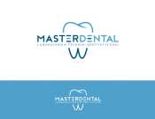 Projekt graficzny, nazwa firmy, tworzenie logo firm MasterDental Laboratorium Techniki  - GraphicDesigner