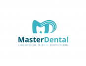 Projekt graficzny, nazwa firmy, tworzenie logo firm MasterDental Laboratorium Techniki  - kruszynka