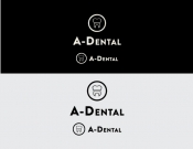 Projekt graficzny, nazwa firmy, tworzenie logo firm A-Dental - Smartakus