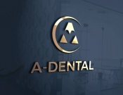 Projekt graficzny, nazwa firmy, tworzenie logo firm A-Dental - Volo7