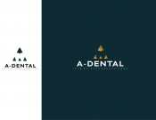 Projekt graficzny, nazwa firmy, tworzenie logo firm A-Dental - Elementoo