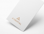 Projekt graficzny, nazwa firmy, tworzenie logo firm A-Dental - JEDNOSTKA  KREATYWNA