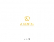 Projekt graficzny, nazwa firmy, tworzenie logo firm A-Dental - Darksider