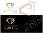 Projekt graficzny, nazwa firmy, tworzenie logo firm A-Dental - jaczyk