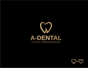 Projekt graficzny, nazwa firmy, tworzenie logo firm A-Dental - DiTom