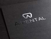 Projekt graficzny, nazwa firmy, tworzenie logo firm A-Dental - JEDNOSTKA  KREATYWNA