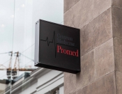 Projekt graficzny, nazwa firmy, tworzenie logo firm Centrum Medyczne Promed - Andypoland