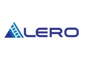 Projekt graficzny, nazwa firmy, tworzenie logo firm Logo firmy Lero dystrybutora drabin - alienmar