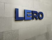Projekt graficzny, nazwa firmy, tworzenie logo firm Logo firmy Lero dystrybutora drabin - Tom_04_