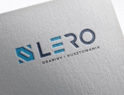 Projekt graficzny, nazwa firmy, tworzenie logo firm Logo firmy Lero dystrybutora drabin - stone