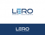 Projekt graficzny, nazwa firmy, tworzenie logo firm Logo firmy Lero dystrybutora drabin - GraphicDesigner