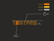 Projekt graficzny, nazwa firmy, tworzenie logo firm Logo dla sklepu www tanitpms.pl - JakubP