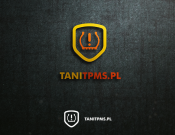 Projekt graficzny, nazwa firmy, tworzenie logo firm Logo dla sklepu www tanitpms.pl - Aspiracja