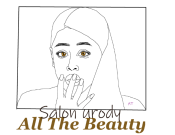 Projekt graficzny, nazwa firmy, tworzenie logo firm Elegancki Salon Urody - Ametyst