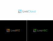 Projekt graficzny, nazwa firmy, tworzenie logo firm Logo LivoCloud – IT, oprogramowanie - TragicMagic