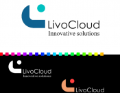 Projekt graficzny, nazwa firmy, tworzenie logo firm Logo LivoCloud – IT, oprogramowanie - albalate