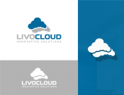 Projekt graficzny, nazwa firmy, tworzenie logo firm Logo LivoCloud – IT, oprogramowanie - GraphicDesigner