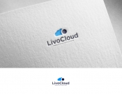 Projekt graficzny, nazwa firmy, tworzenie logo firm Logo LivoCloud – IT, oprogramowanie - matuta1