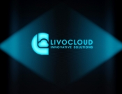 Projekt graficzny, nazwa firmy, tworzenie logo firm Logo LivoCloud – IT, oprogramowanie - noon
