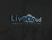 Projekt graficzny, nazwa firmy, tworzenie logo firm Logo LivoCloud – IT, oprogramowanie - ulkanik
