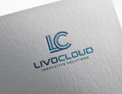 Projekt graficzny, nazwa firmy, tworzenie logo firm Logo LivoCloud – IT, oprogramowanie - stone