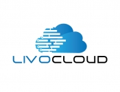 Projekt graficzny, nazwa firmy, tworzenie logo firm Logo LivoCloud – IT, oprogramowanie - alienmar