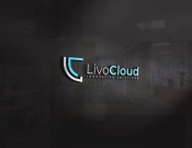 Projekt graficzny, nazwa firmy, tworzenie logo firm Logo LivoCloud – IT, oprogramowanie - feim