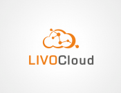 Projekt graficzny, nazwa firmy, tworzenie logo firm Logo LivoCloud – IT, oprogramowanie - kloratornia