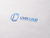 Projekt graficzny, nazwa firmy, tworzenie logo firm Logo LivoCloud – IT, oprogramowanie - Quavol