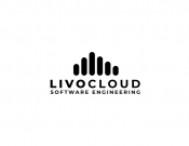 Projekt graficzny, nazwa firmy, tworzenie logo firm Logo LivoCloud – IT, oprogramowanie - DeViL3oo
