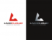 Projekt graficzny, nazwa firmy, tworzenie logo firm Logo LivoCloud – IT, oprogramowanie - kruszynka