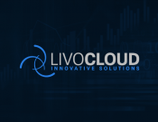 Projekt graficzny, nazwa firmy, tworzenie logo firm Logo LivoCloud – IT, oprogramowanie - radofreshdesign