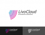 Projekt graficzny, nazwa firmy, tworzenie logo firm Logo LivoCloud – IT, oprogramowanie - A_Design