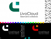 Projekt graficzny, nazwa firmy, tworzenie logo firm Logo LivoCloud – IT, oprogramowanie - albalate