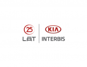 Projekt graficzny, nazwa firmy, tworzenie logo firm Logo jubileuszowe 25lat KIA INTERBIS - Mixtura